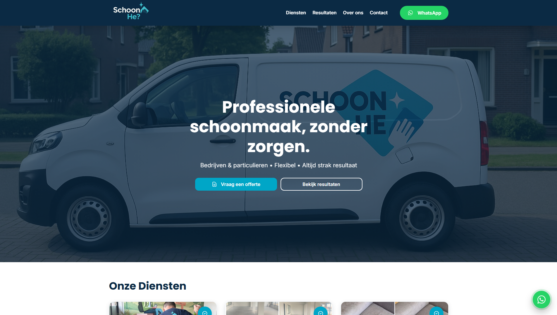 Schoon He? website